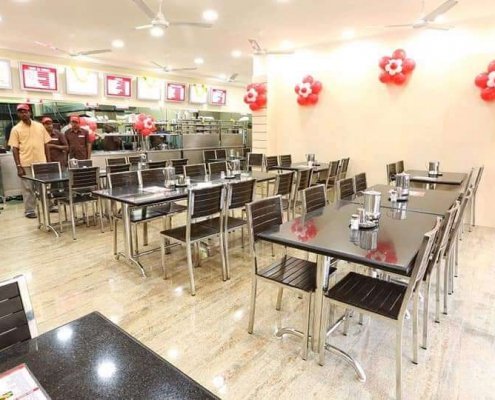 Industrial Canteen Dining Table